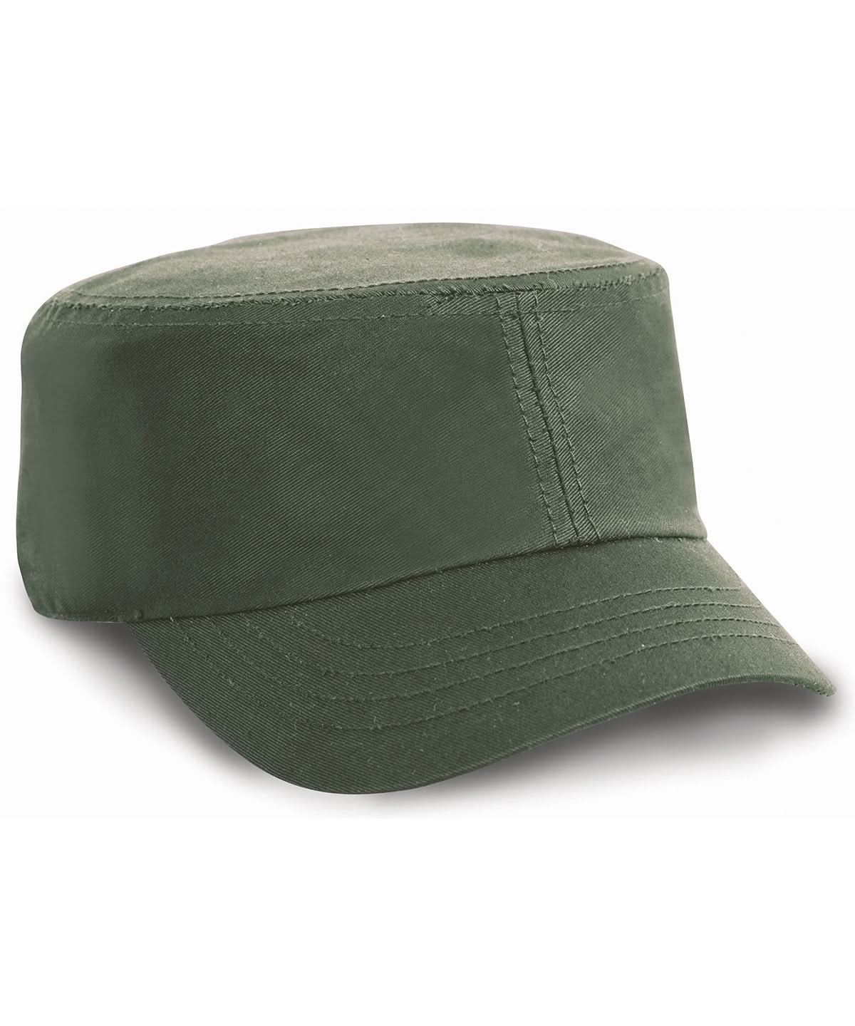 Result Headwear Urban trooper lightweight cap RC70X - Olive Mash One size - Customisable Caps