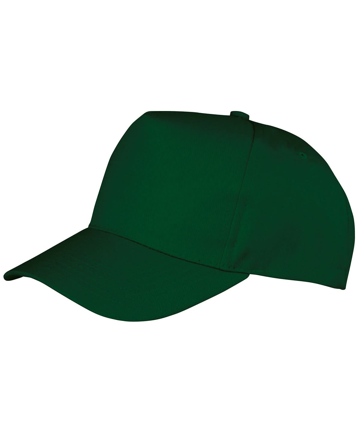 Result Headwear Boston junior 6535 polycotton cap RC84J - Bottle One size - Customisable Caps