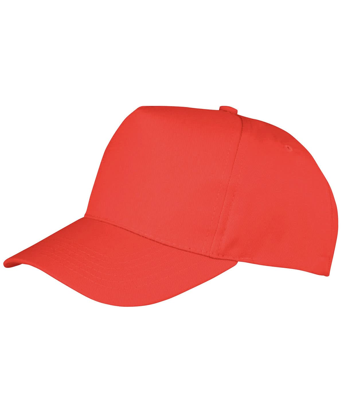 Result Headwear Boston junior 6535 polycotton cap RC84J - Red One size - Customisable Caps