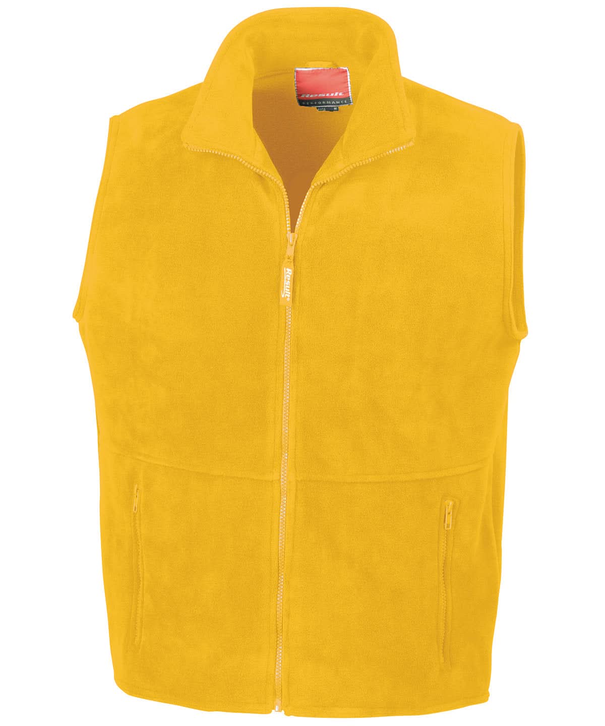 Result PolarTherm bodywarmer RE37A - Yellow - Customisable Gilets & Body Warmers