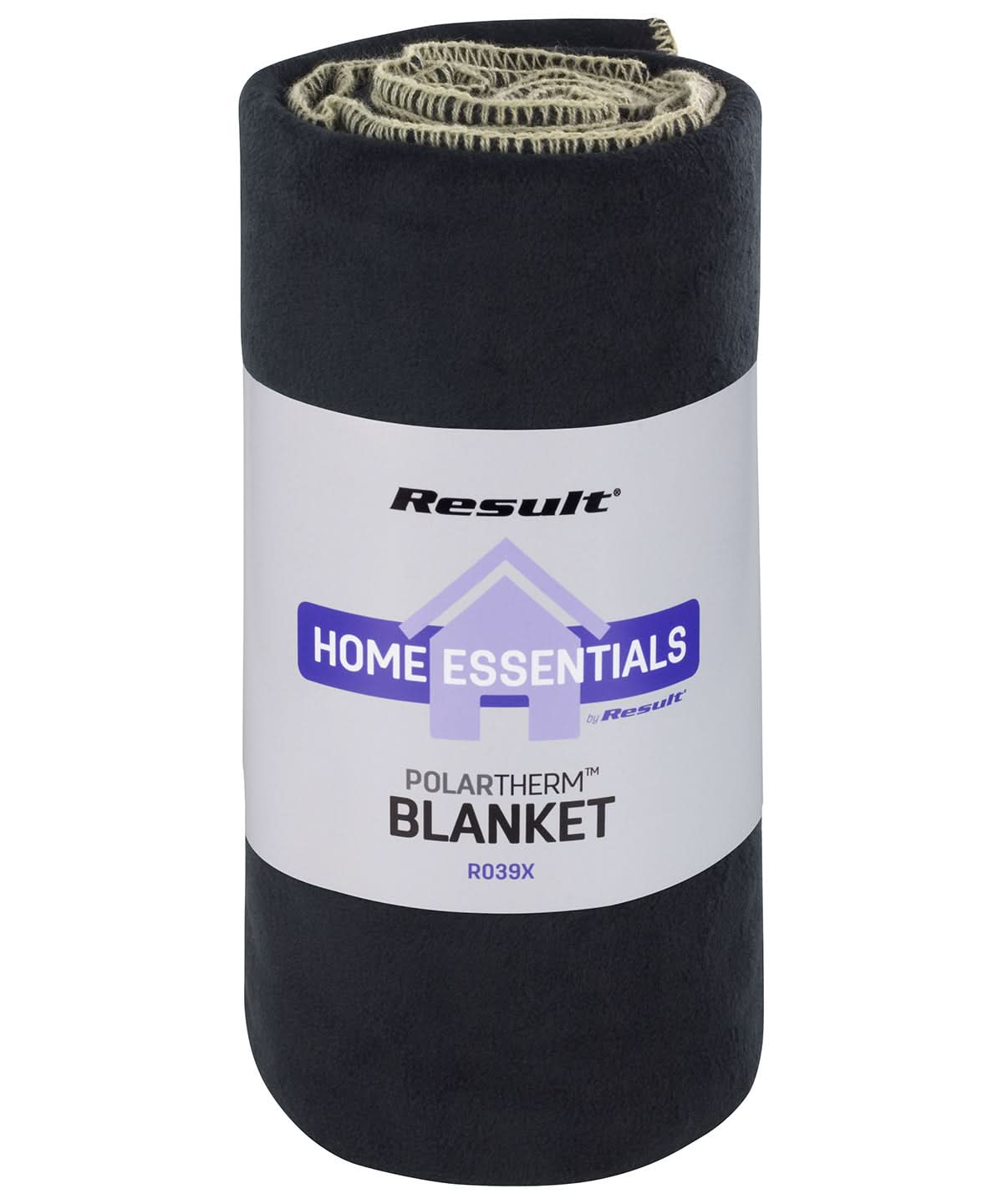 Result Winter Essentials Polartherm blanket RE39A - Black One size - Customisable Blanket