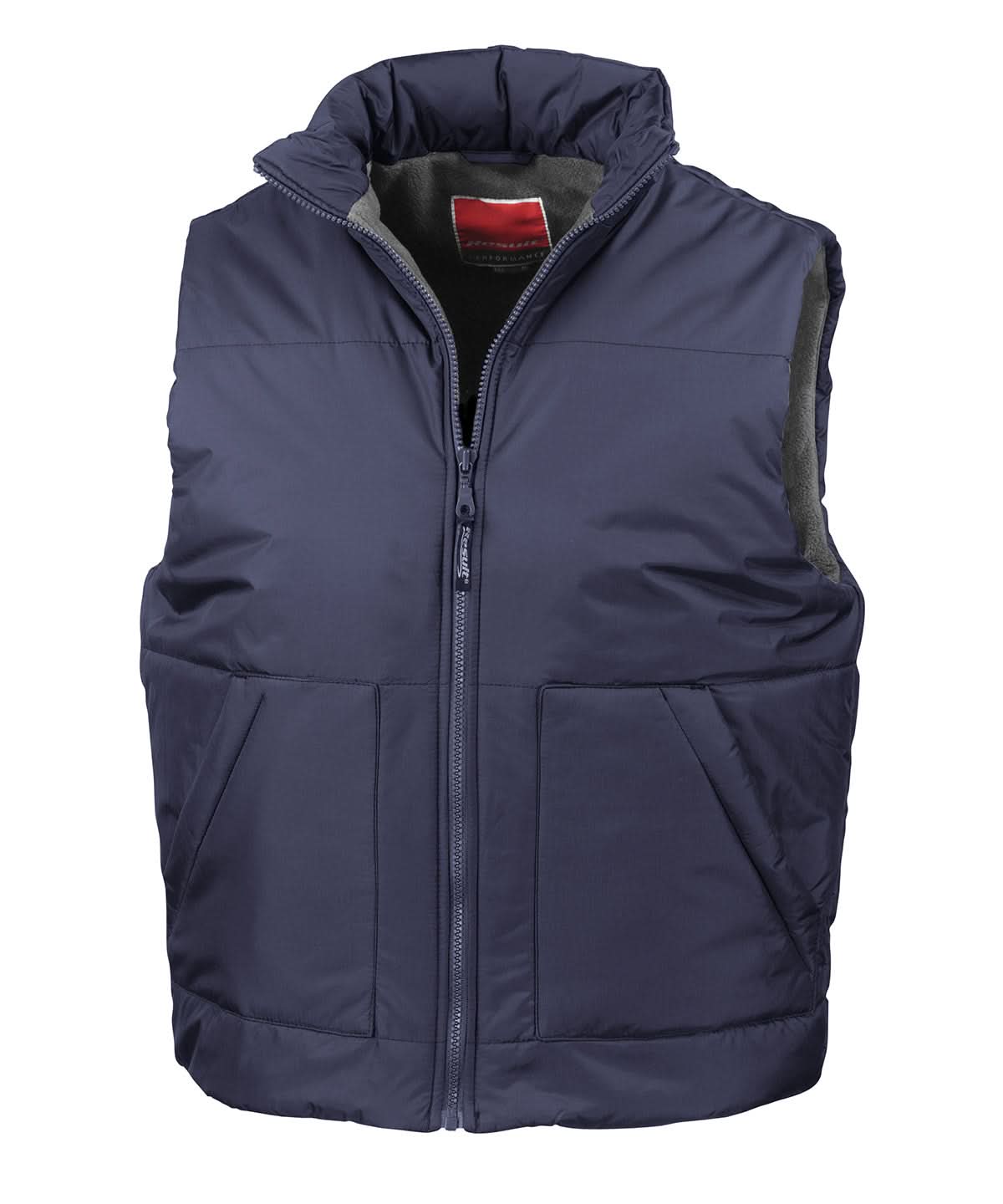 Result Fleece lined bodywarmer RE44A - Navy - Customisable Gilets & Body Warmers