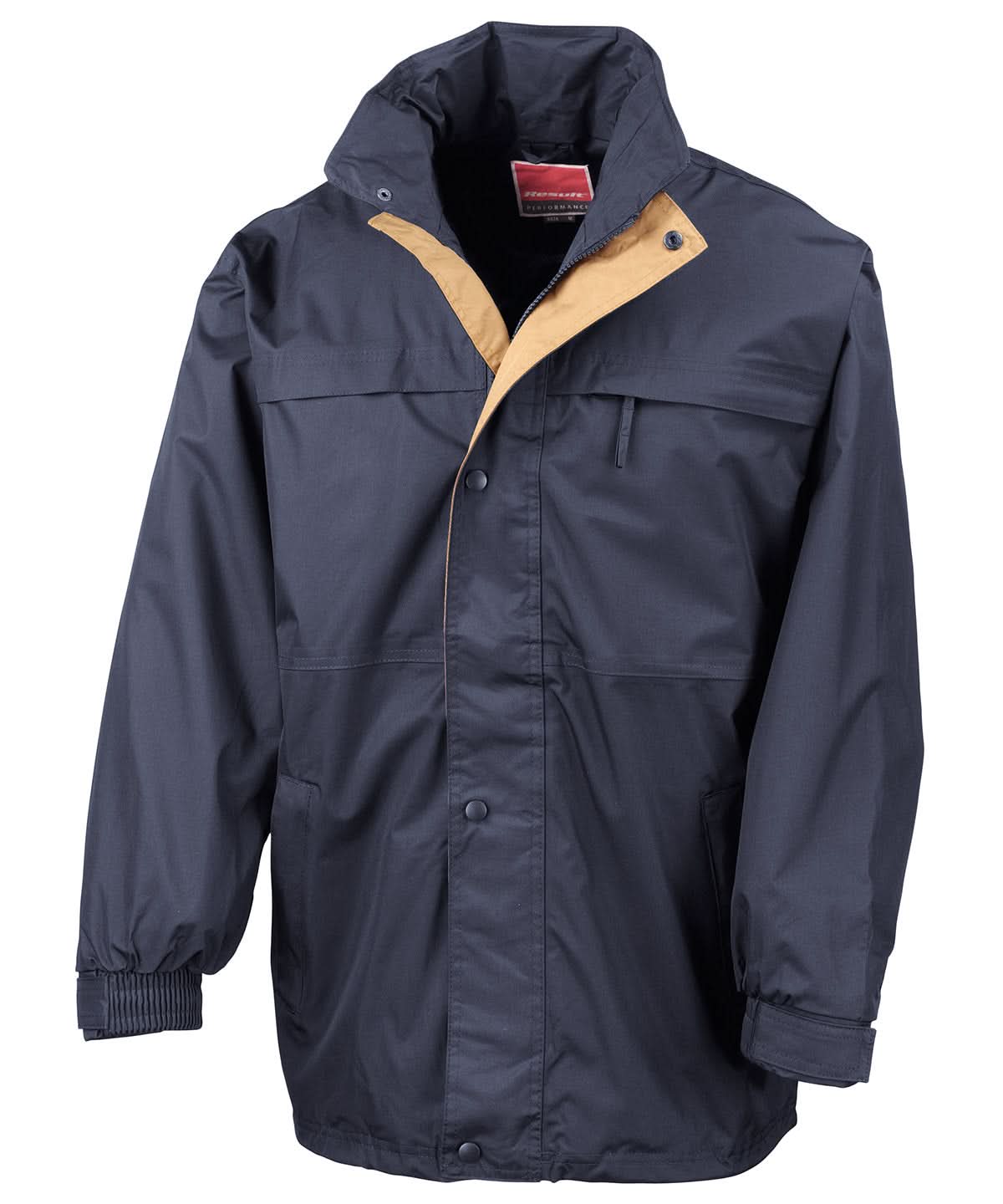 Result Multi function midweight jacket RE67A - Navy Sand - Customisable Jackets