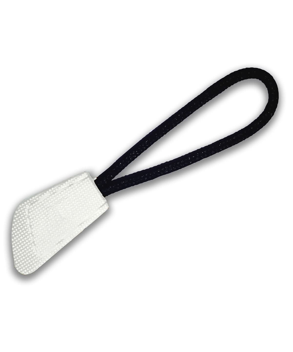 Result Zip pull RE93X - White One size - Customisable Zips Pulls