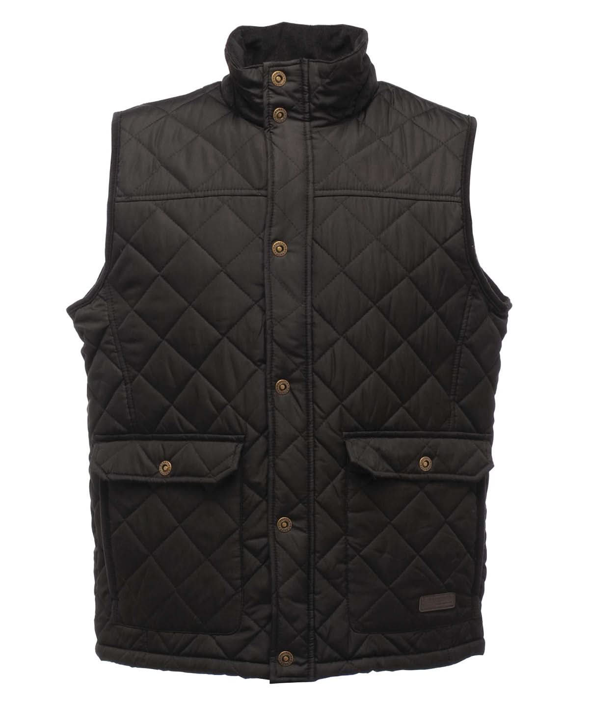 Regatta Professional Tyler bodywarmer RG077 - Black - Customisable Gilets & Body Warmers