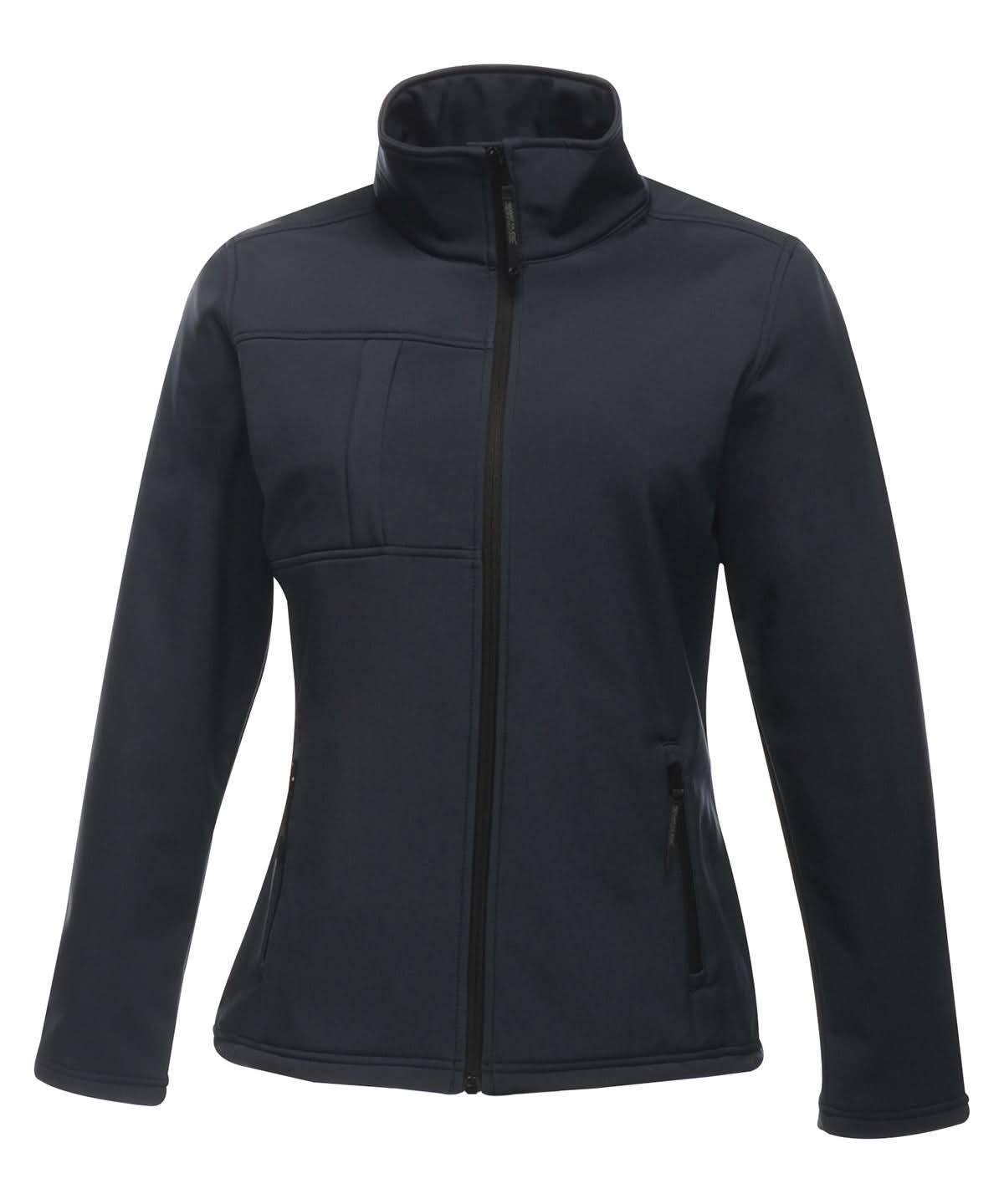 Regatta Professional Womens Octagon II printable 3 layer membrane softshell RG195 - Navy Seal Grey - Customisable Softshell Jacket