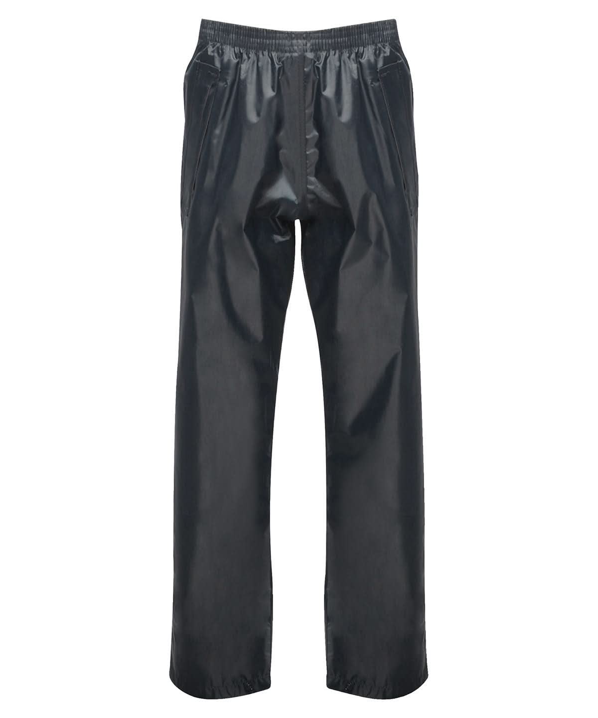 Regatta Junior Kids pro stormbreak overtrousers RG254 - Navy - Customisable Trousers