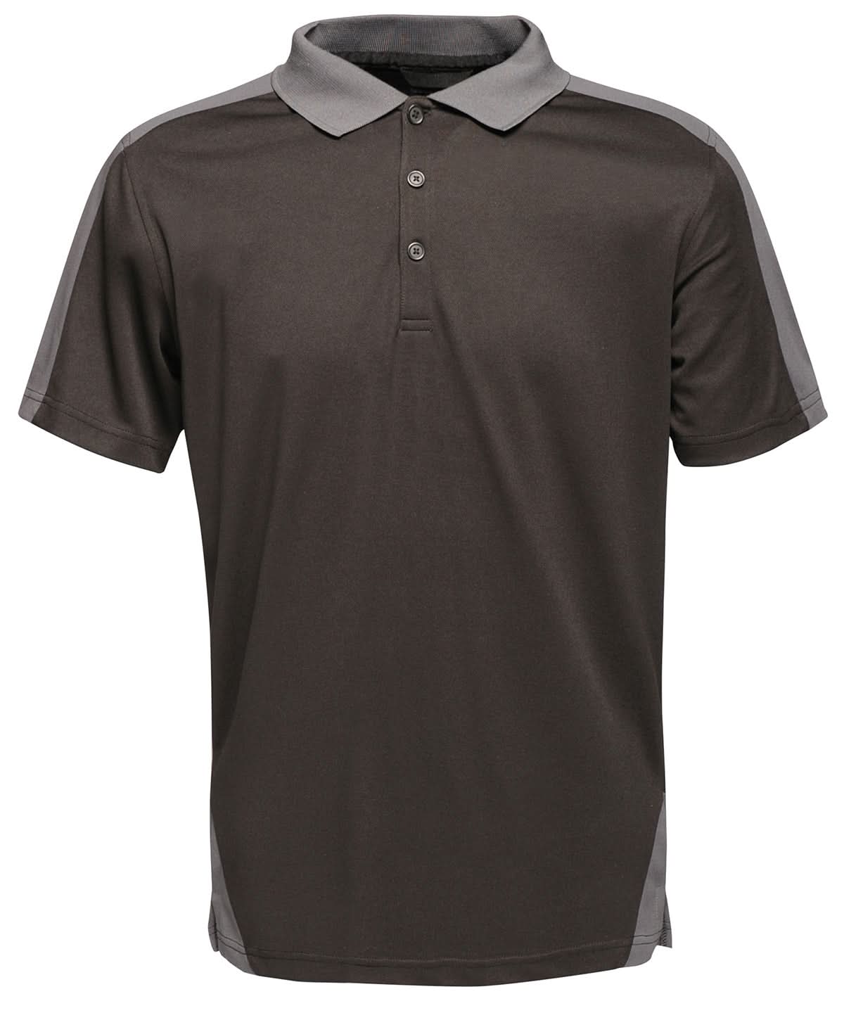 Regatta Professional Contrast wicking polo RG663 - Black Seal - Customisable Polos