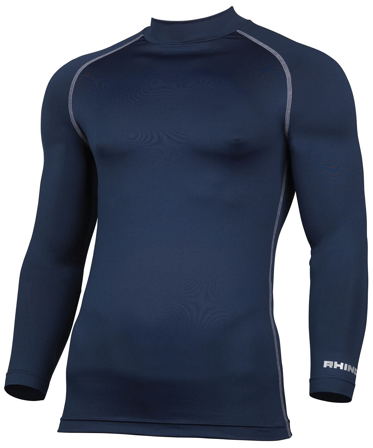 Rhino baselayer long sleeve RH001 - Navy - Customisable Baselayers