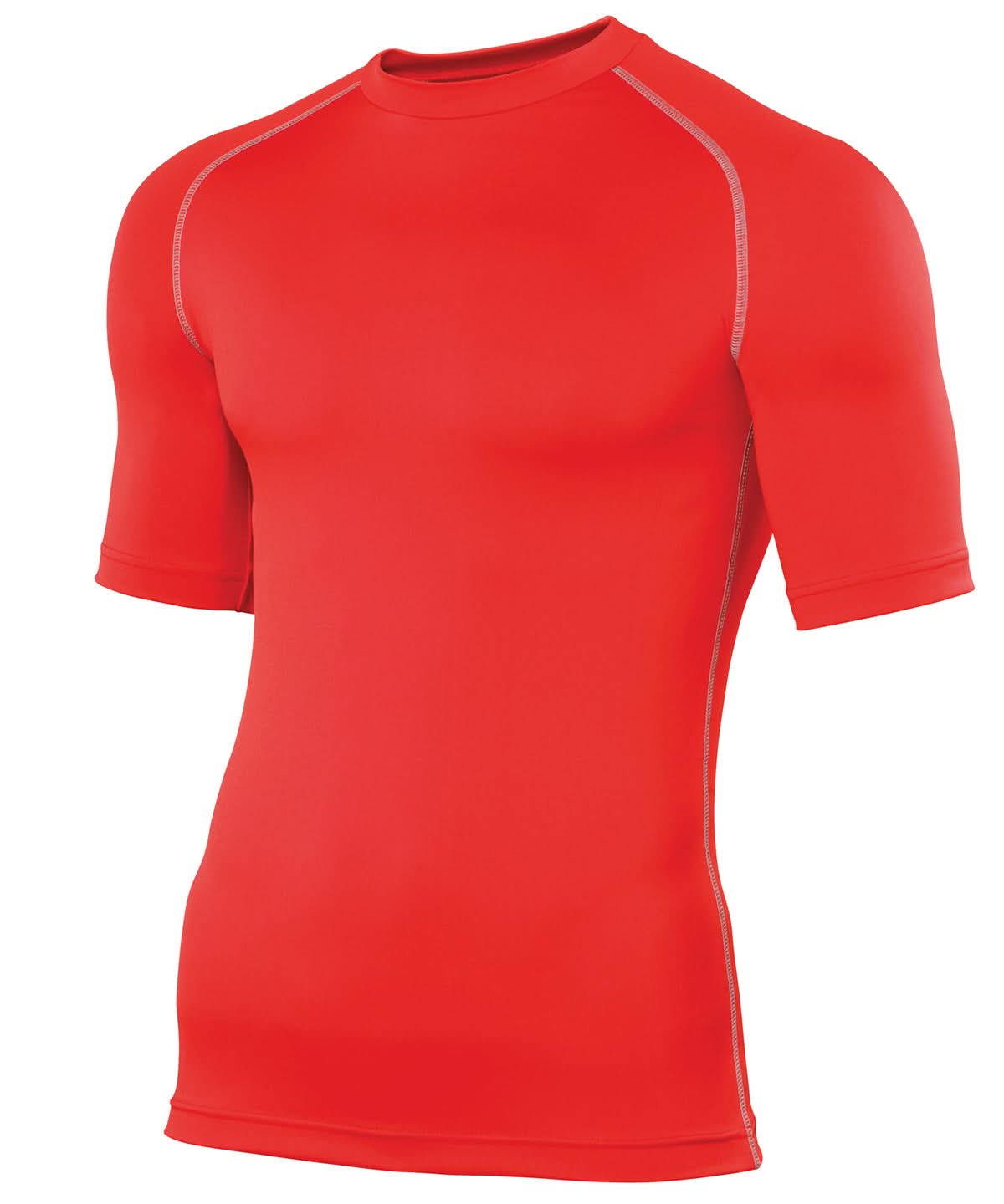 Rhino baselayer short sleeve RH002 - Red - Customisable Baselayers