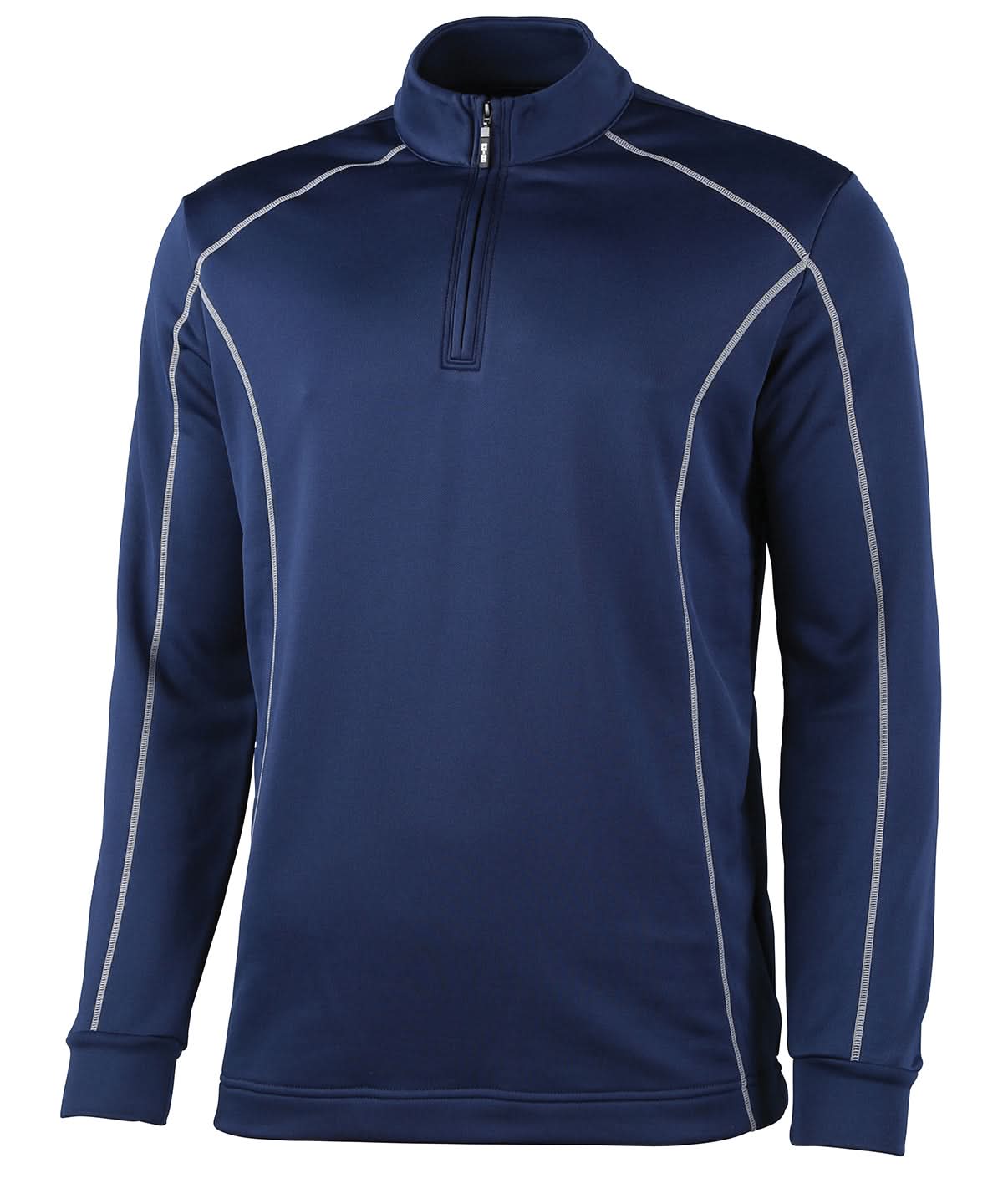 Rhino Seville zip mid layer RH004 - Navy - Customisable Sports Overtops