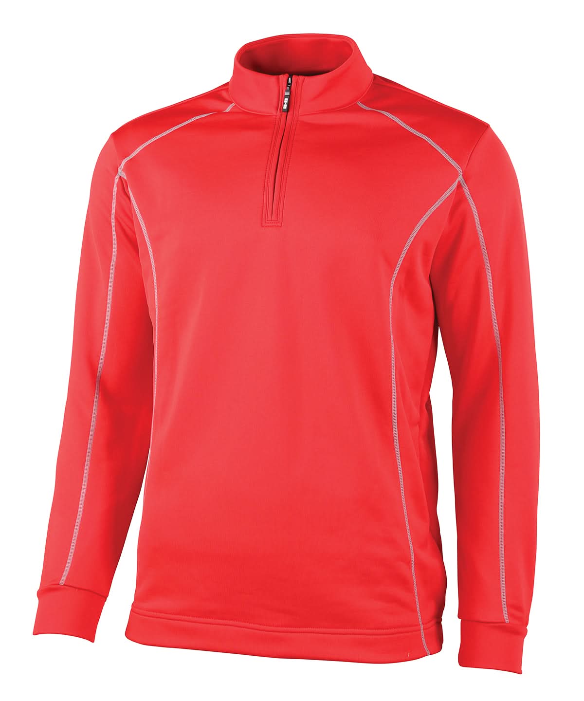 Rhino Seville zip mid layer RH004 - Red - Customisable Sports Overtops
