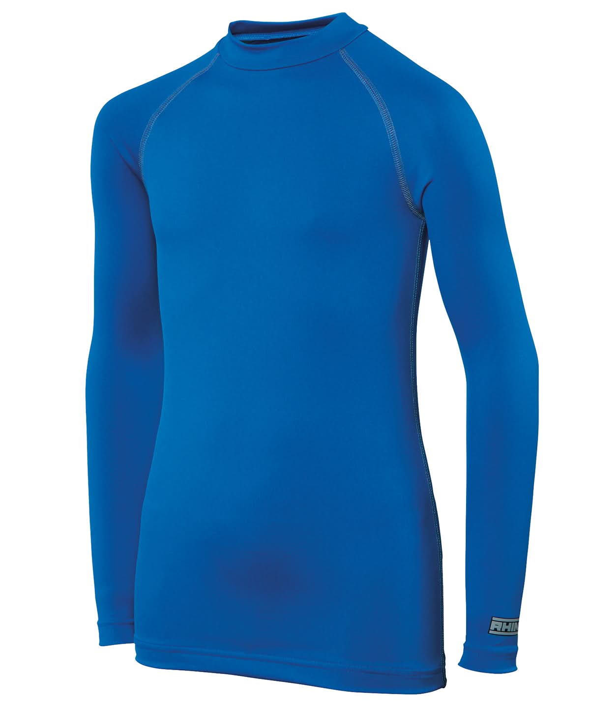 Rhino baselayer long sleeve juniors RH01B - Royal - Customisable Baselayers