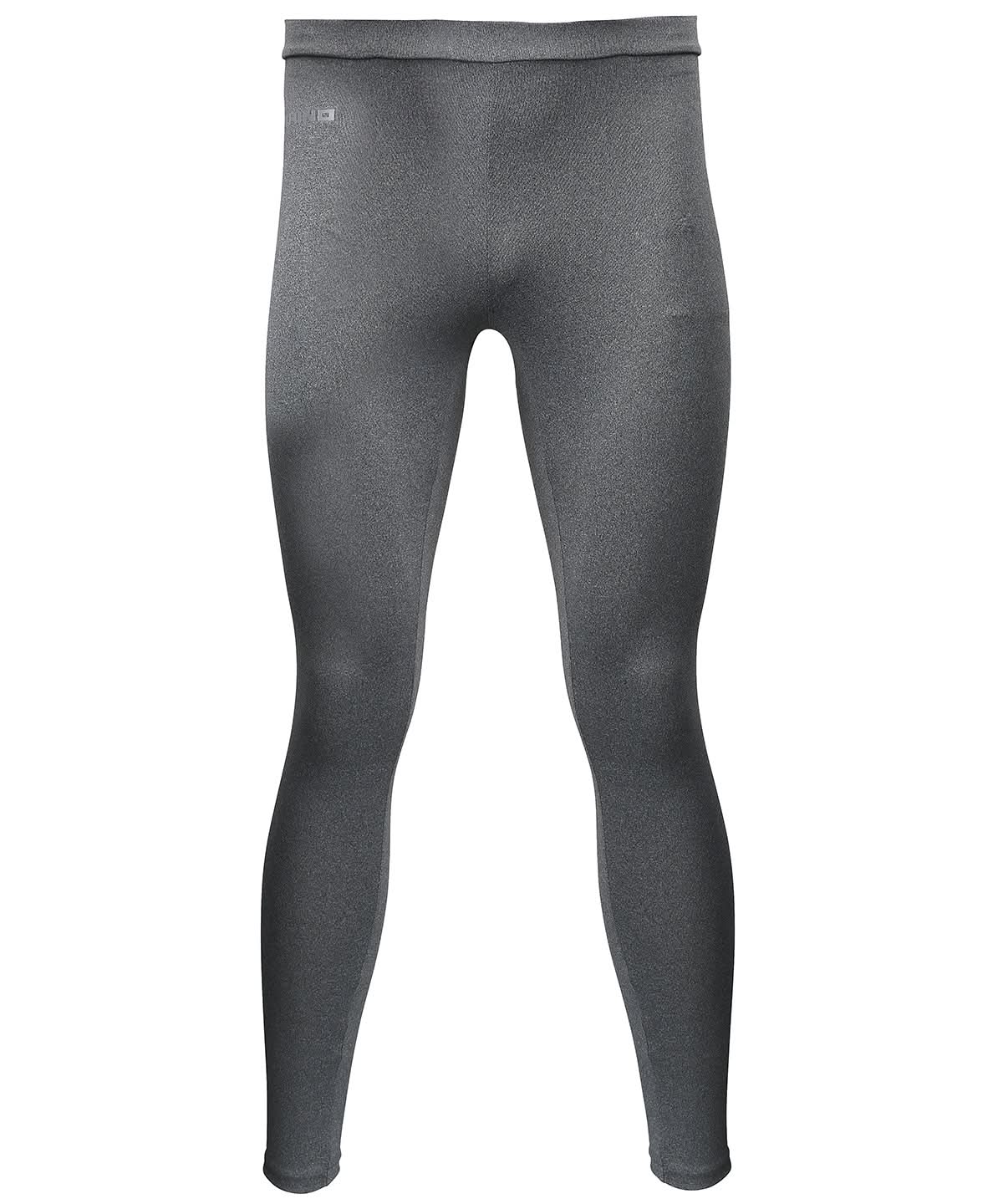 Rhino baselayer leggings juniors RH11B - Heather Grey - Customisable Baselayers