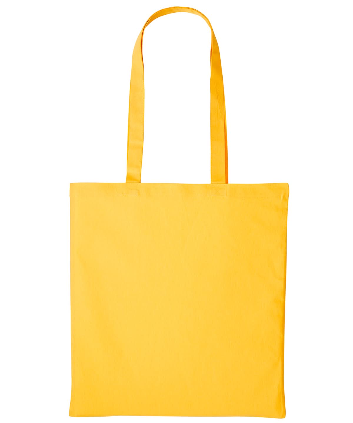 Nutshell Cotton shopper long handle RL100 - Gold One size - Customisable Bags