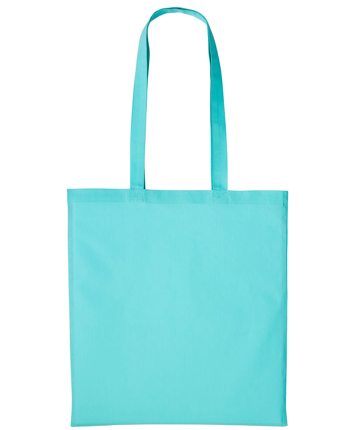 Nutshell Cotton shopper long handle RL100 - Peppermint One size - Customisable Bags