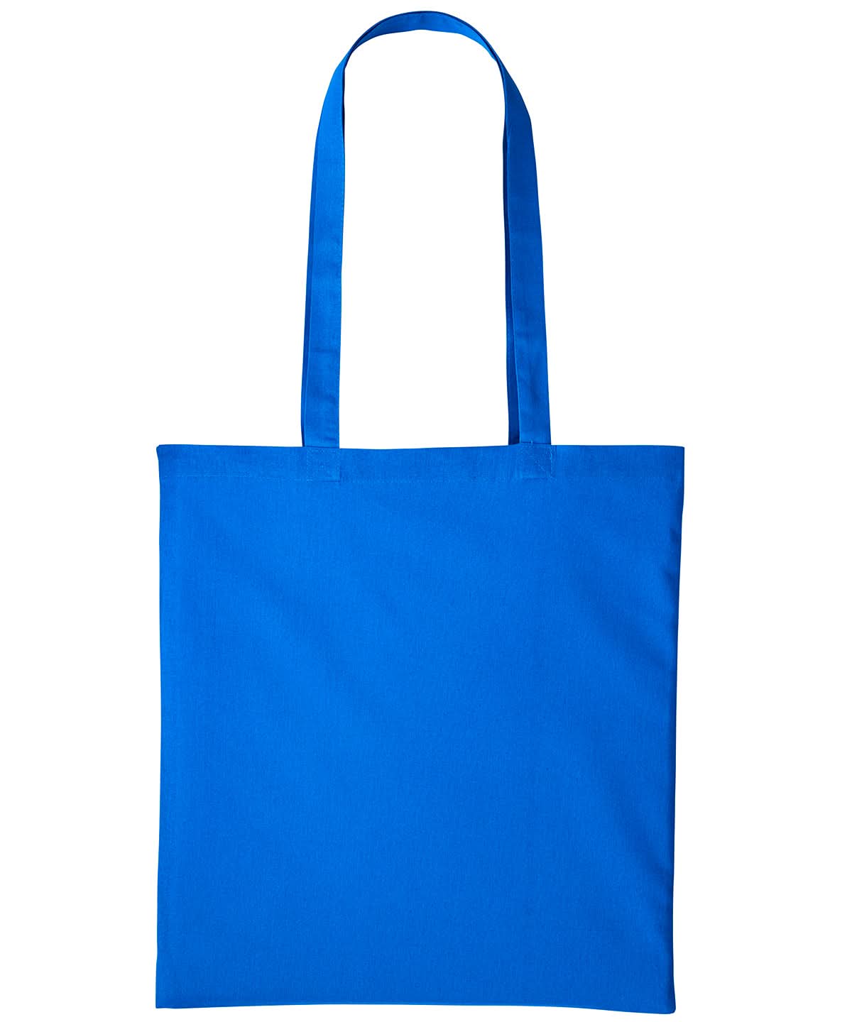 Nutshell Cotton shopper long handle RL100 - Sapphire One size - Customisable Bags