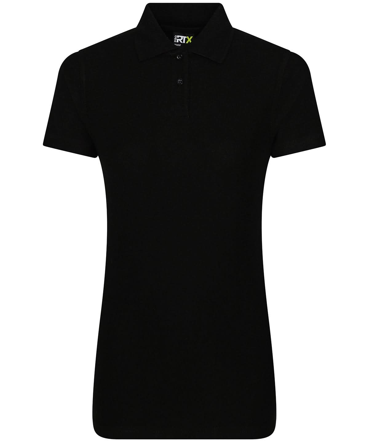 ProRTX Womens pro polo Black RX01F - Black - Customisable Polos
