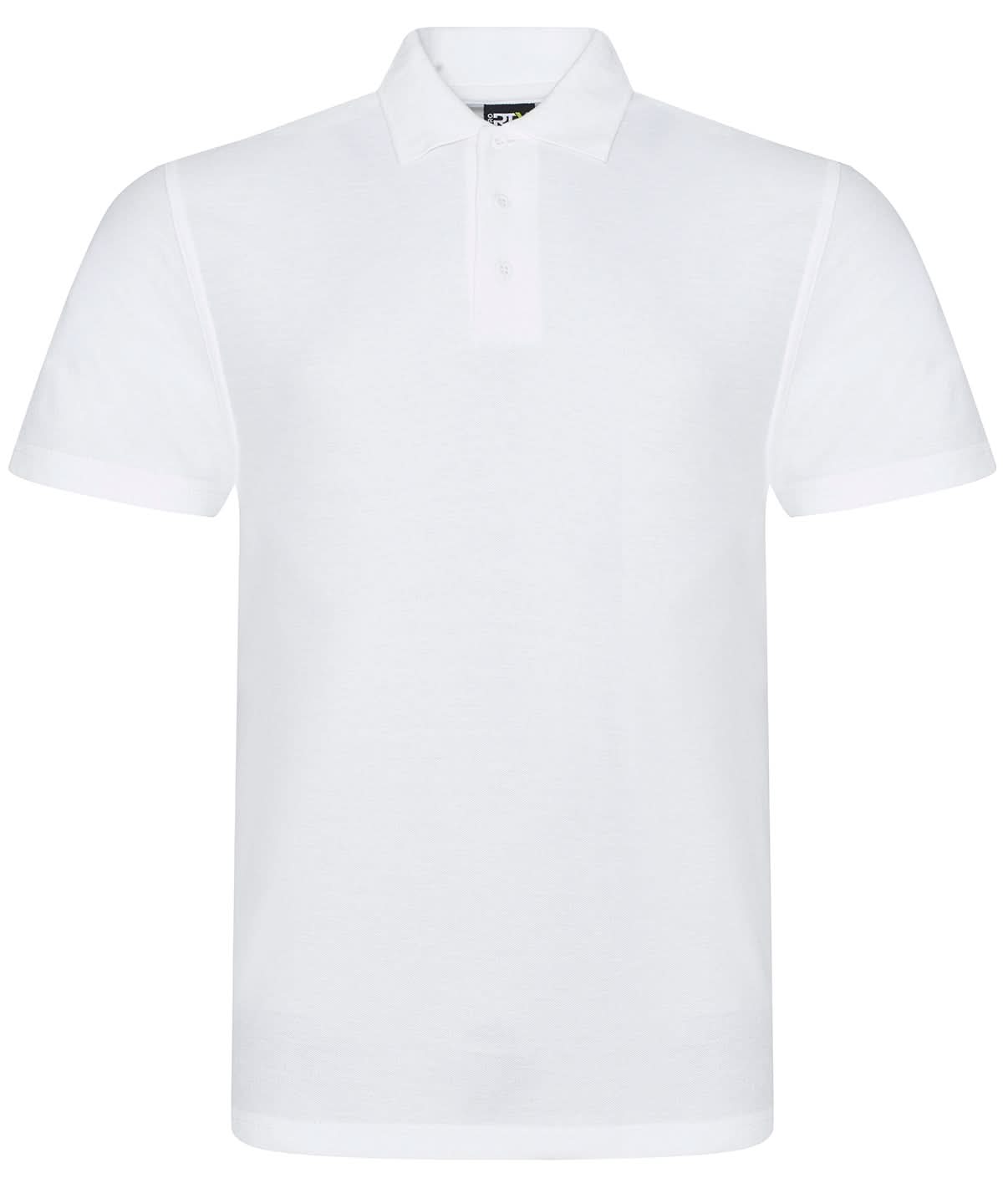 ProRTX Pro polo White RX101 - White - Customisable Polos