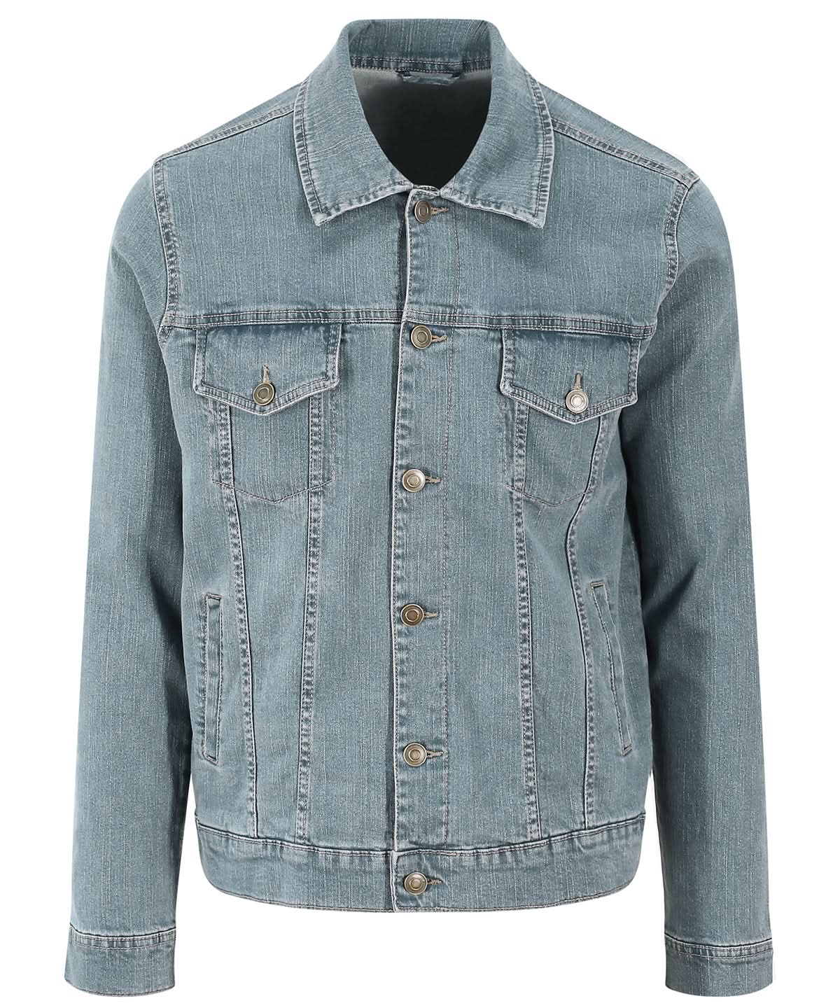 AWDis So Denim Noah denim jacket SD060 - Light Blue Wash - Customisable Jackets