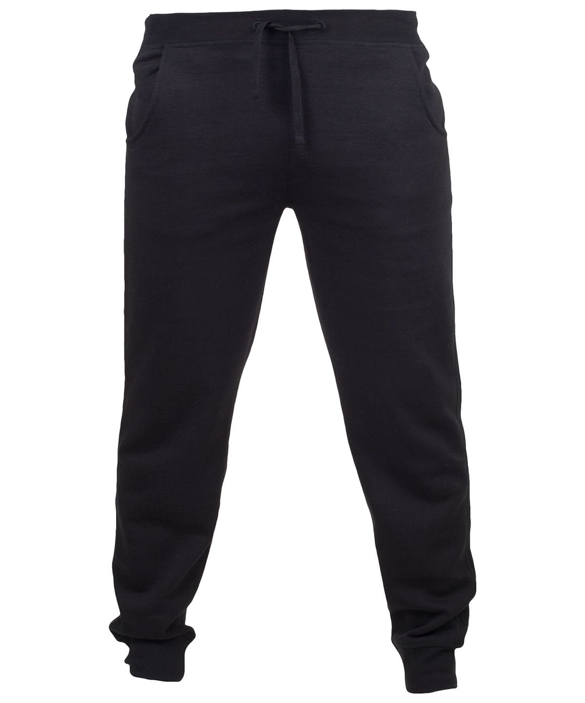 SF Slim cuffed joggers 425 SF425 - Black - Customisable Joggers