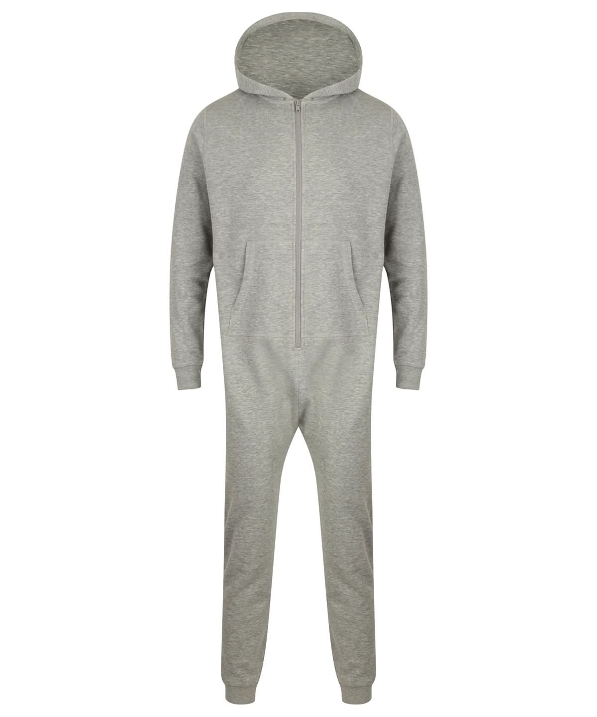 SF Unisex all in one 470 SF470 - Heather Grey - Customisable Onesies