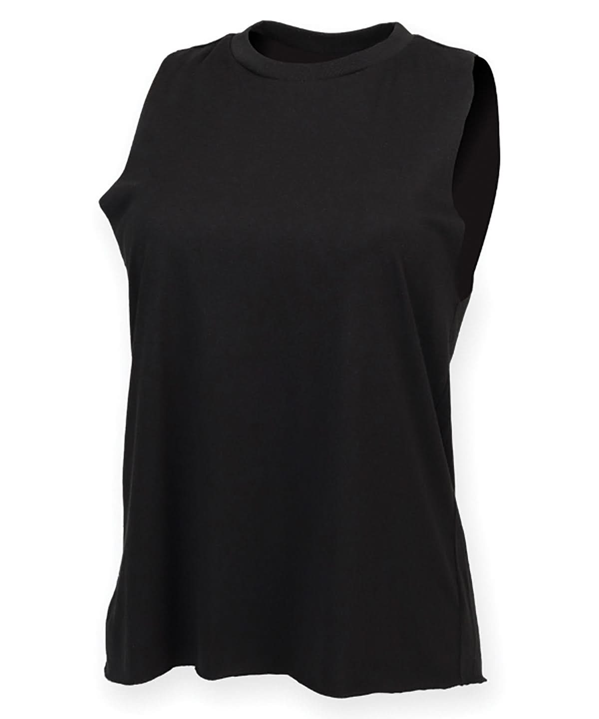 SF High neck vest SK232 - Black - Customisable Vest