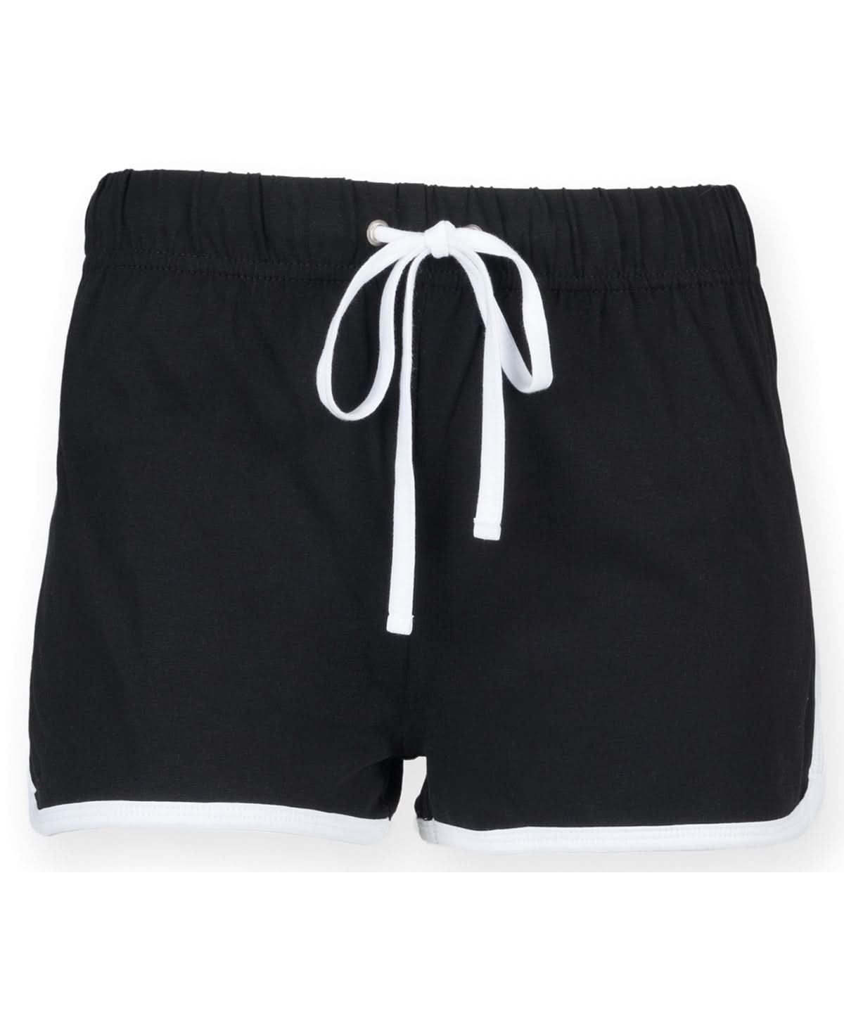 SF Kids retro shorts SM069 - Black White - Customisable Shorts