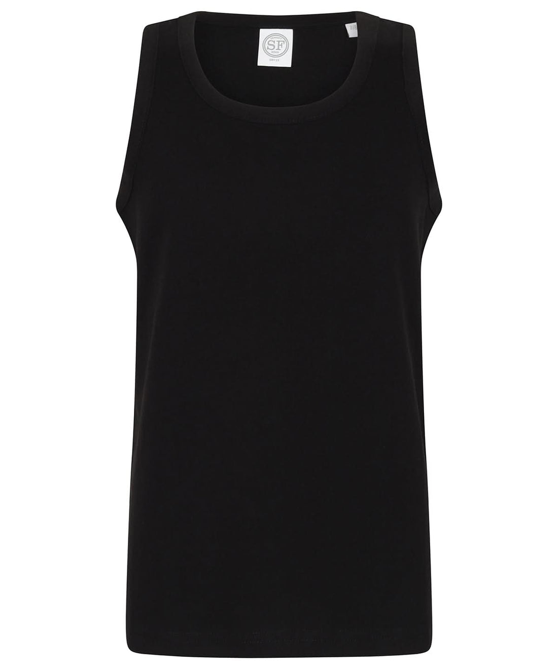 SF Kids feel good stretch vest SM123 - Black - Customisable Kids Vest