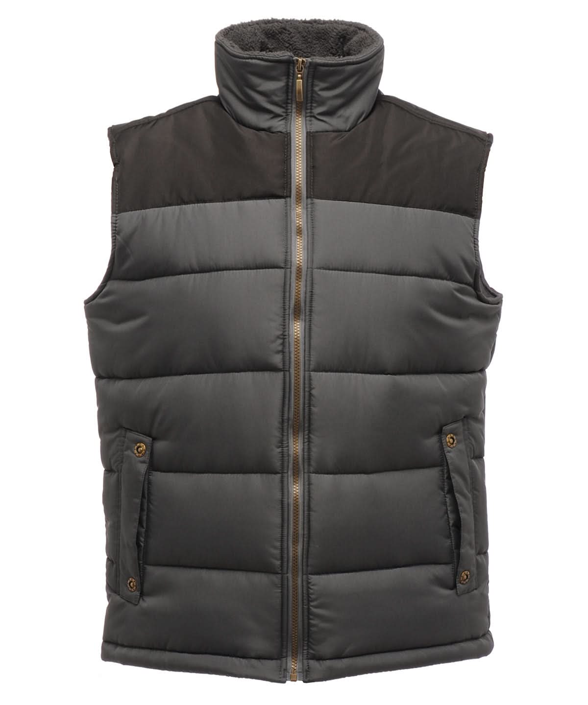 Regatta Professional Altoona insulated bodywarmer SN104 - Seal Grey Black - Customisable Gilets & Body Warmers