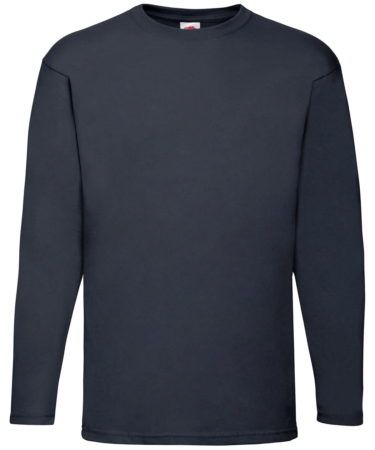 Fruit of the Loom Fruit Of The Loom Valueweight Long Sleeve T SS032 - Deep Navy - Customisable T-Shirts