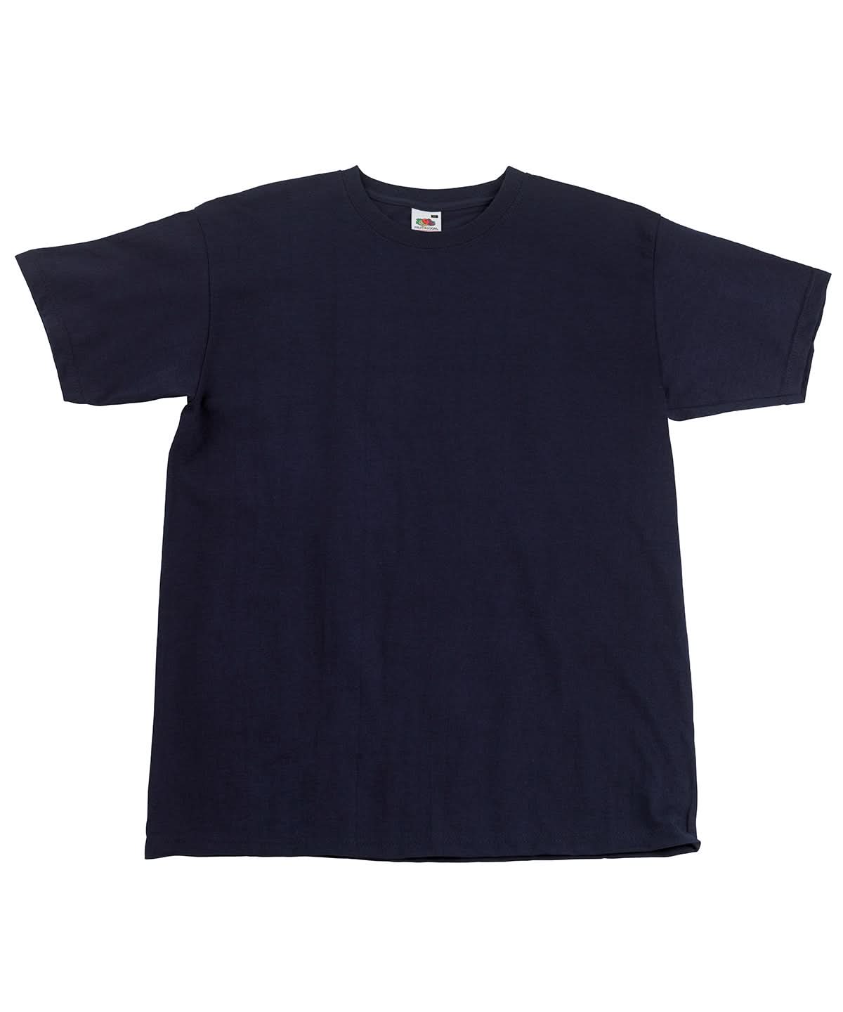 Fruit of the Loom Fruit Of The Loom Super Premium T SS044 - Deep Navy - Customisable T-Shirts