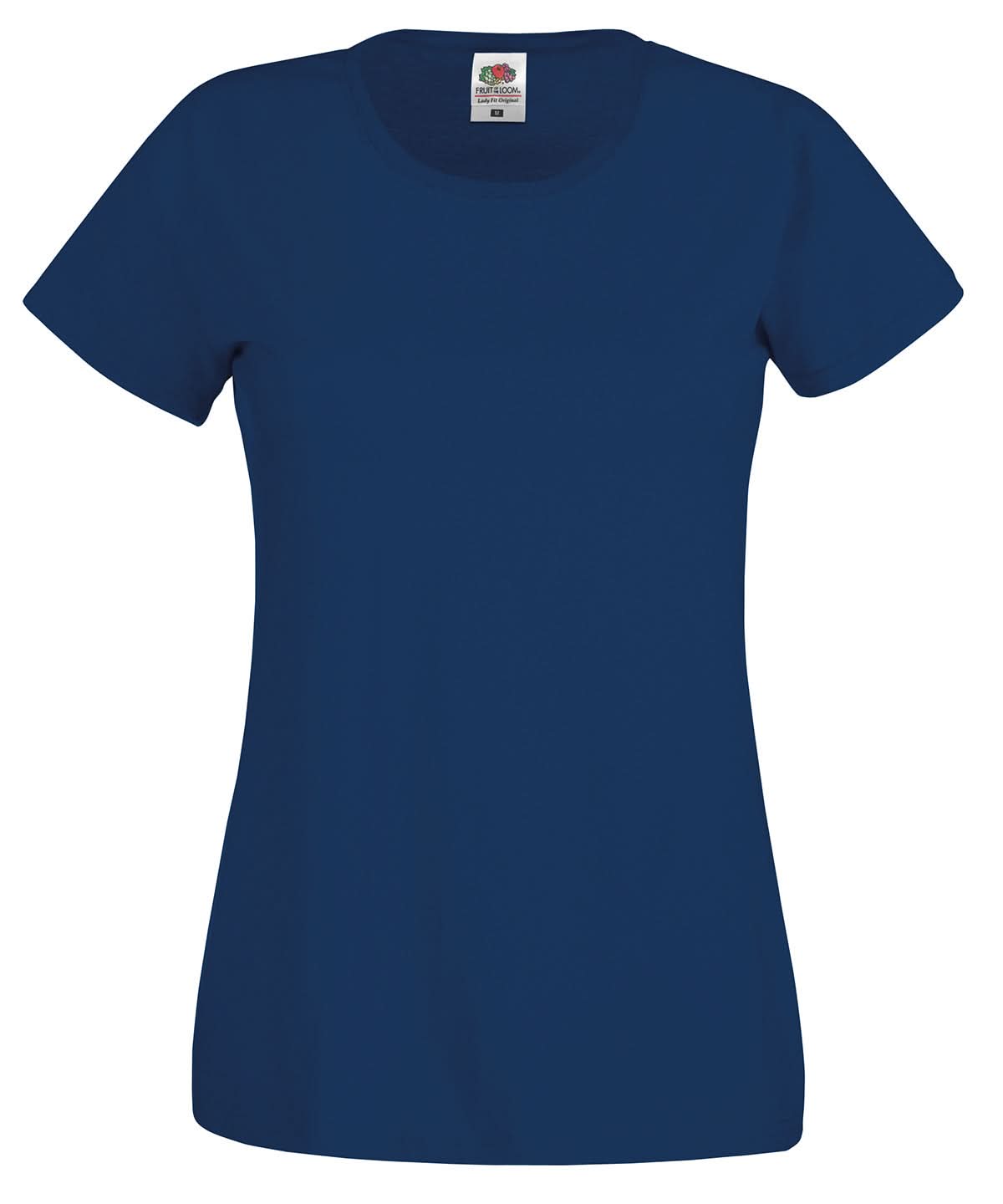 Fruit of the Loom Fruit Of The Loom WomenS Original T SS060 - Navy - Customisable T-Shirts