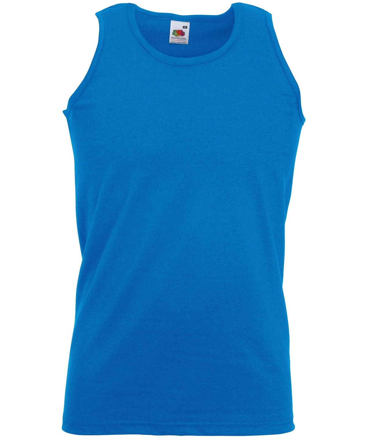 Fruit of the Loom Fruit Of The Loom Valueweight Athletic Vest SS100 - Royal Blue - Customisable Vest