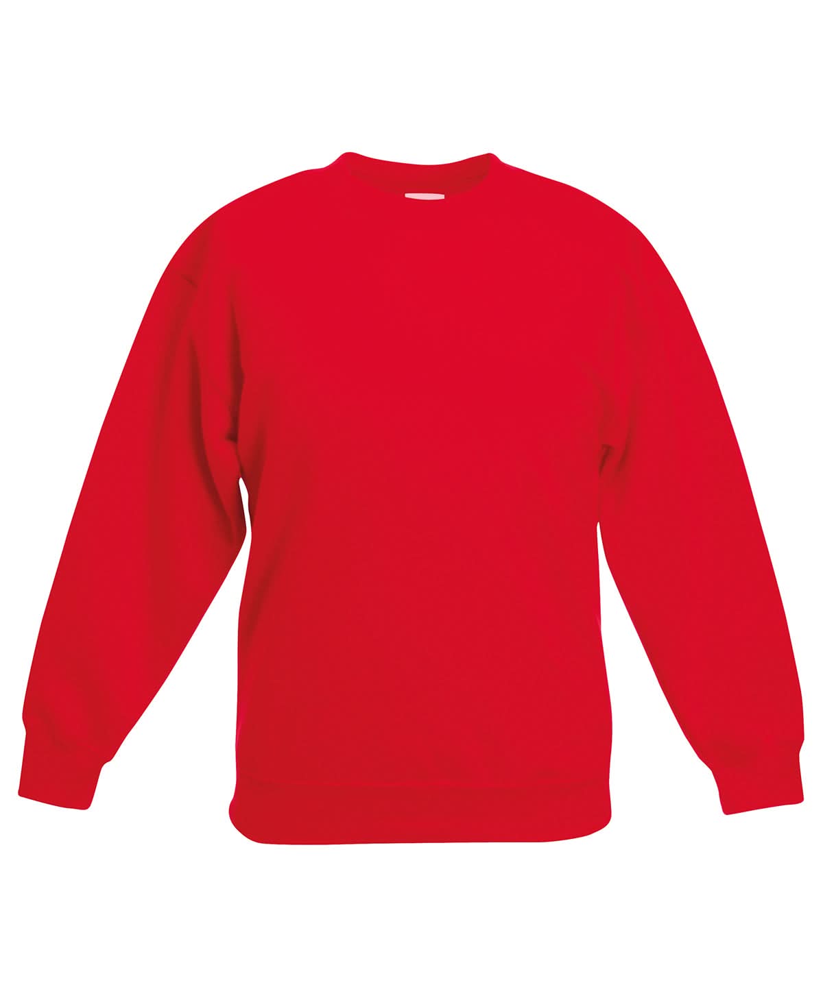 Fruit of the Loom Fruit Of The Loom Kids Classic Set In Sweatshirt SS201 - Red - Customisable Sweatshirts