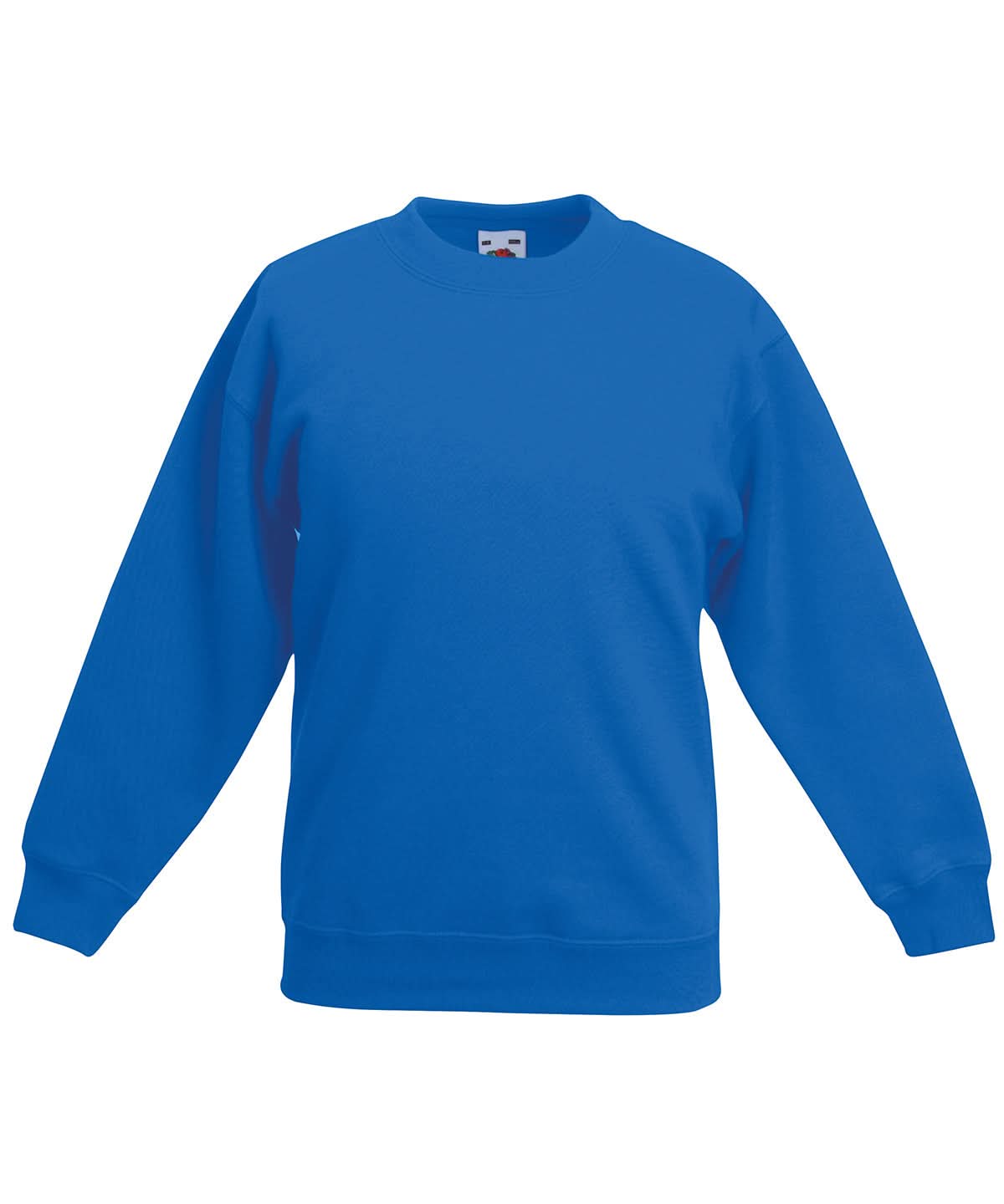Fruit of the Loom Fruit Of The Loom Kids Classic Set In Sweatshirt SS201 - Royal Blue - Customisable Sweatshirts