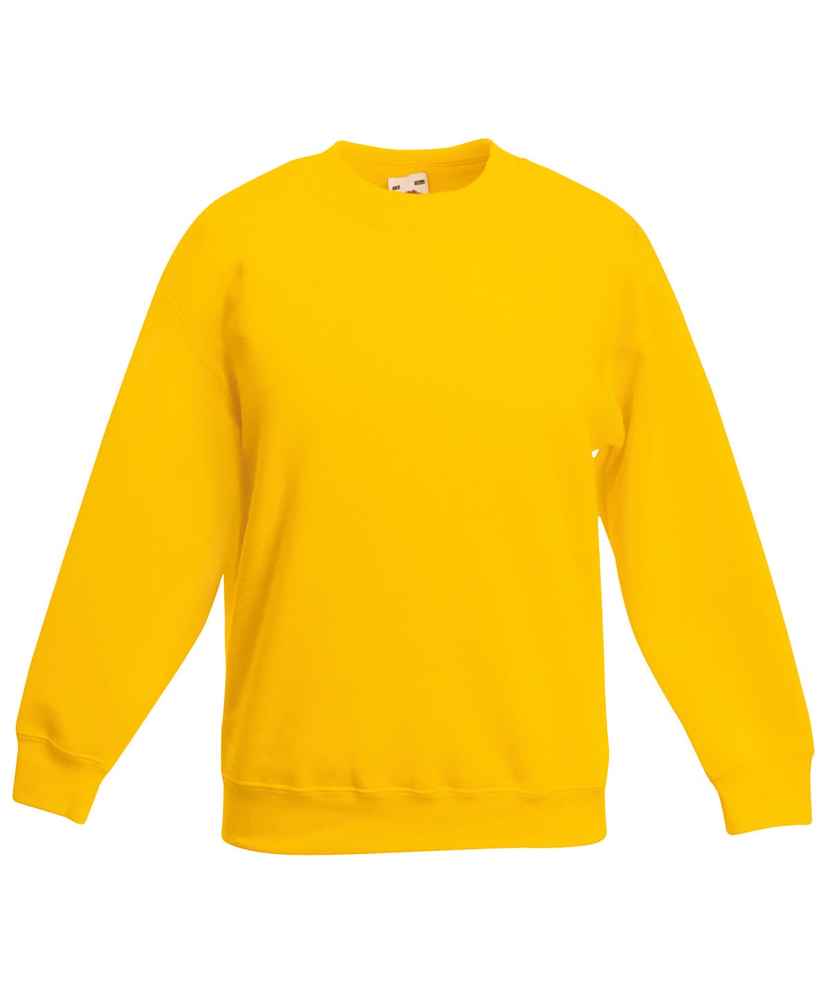 Fruit of the Loom Fruit Of The Loom Kids Classic Set In Sweatshirt SS201 - Sunflower - Customisable Sweatshirts