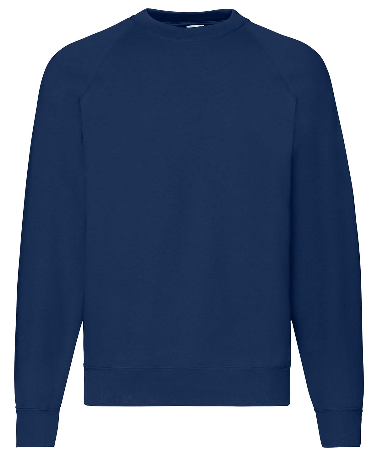 Fruit of the Loom Classic 8020 Raglan Sweatshirt SS270 - Navy - Customisable Sweatshirts
