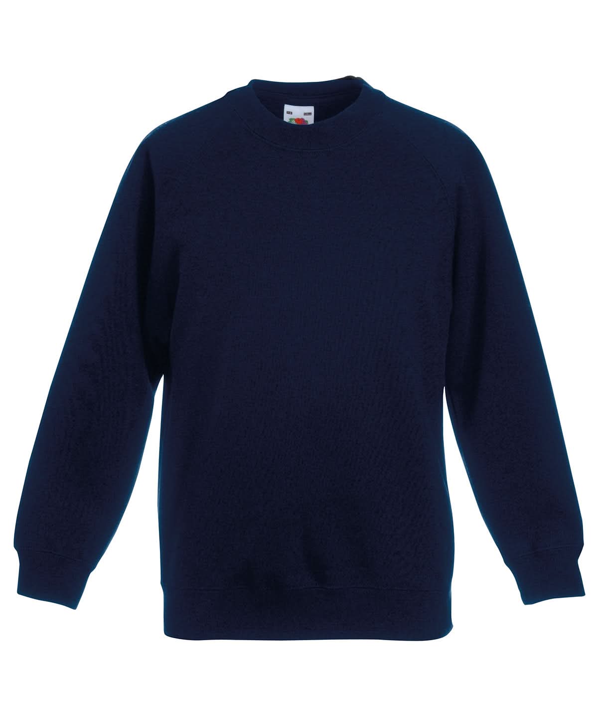 Fruit of the Loom Fruit Of The Loom Kids Classic Raglan Sweatshirt SS271 - Deep Navy - Customisable Sweatshirts