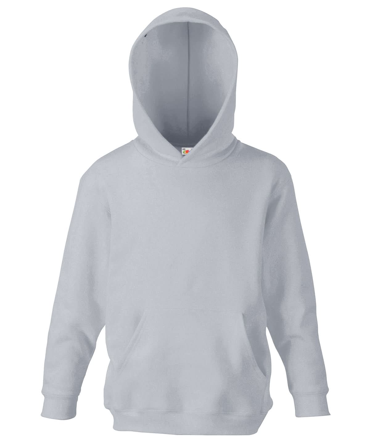 Fruit of the Loom Fruit Of The Loom Kids Classic Hooded Sweatshirt SS273 - Heather Grey - Customisable Sweatshirts