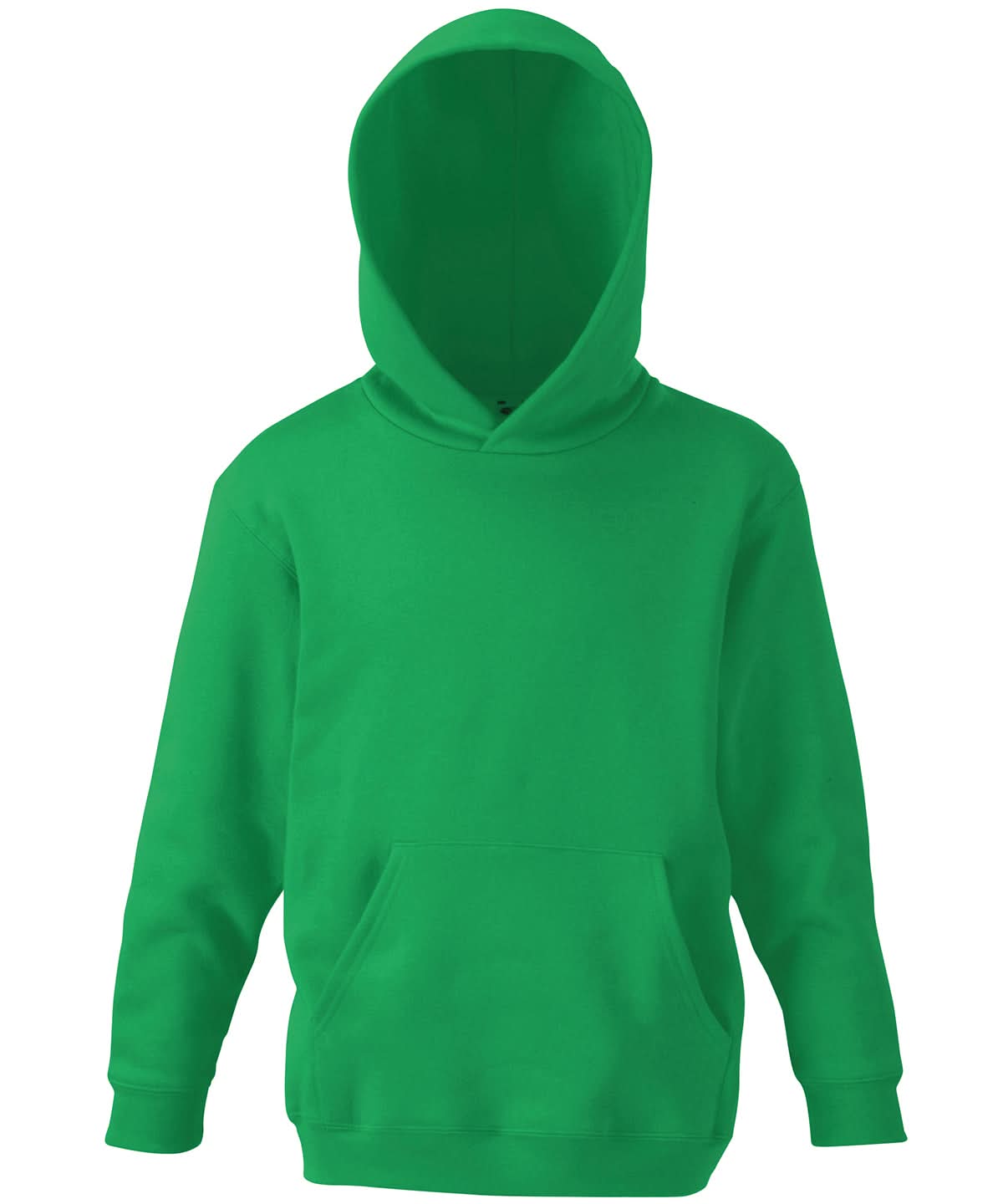 Fruit of the Loom Fruit Of The Loom Kids Classic Hooded Sweatshirt SS273 - Kelly Green - Customisable Sweatshirts