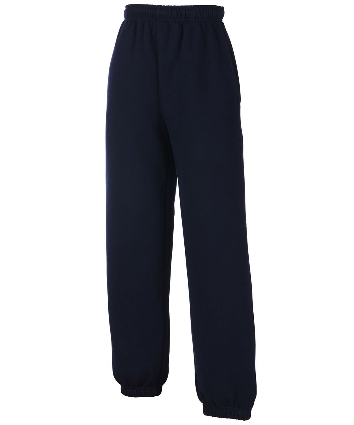 Fruit of the Loom Fruit Of The Loom Kids Classic Elasticated Cuff Jog Pants SS323 - Deep Navy - Customisable Shorts