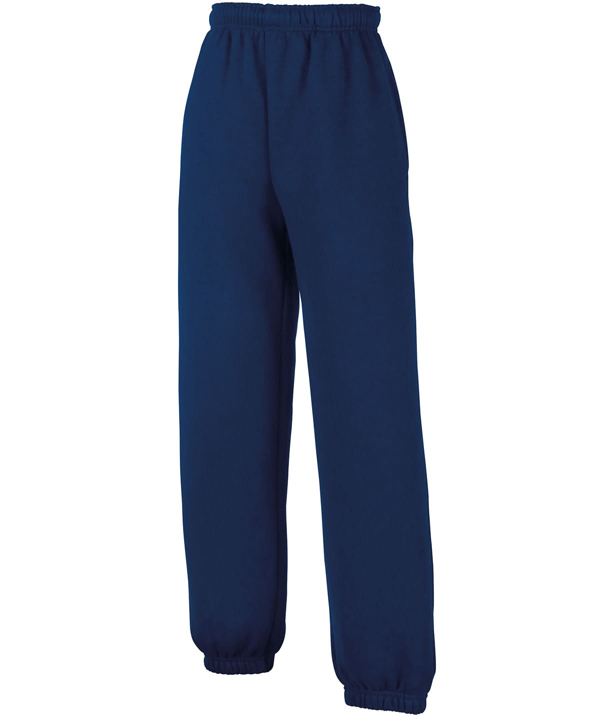 Fruit of the Loom Fruit Of The Loom Kids Classic Elasticated Cuff Jog Pants SS323 - Navy - Customisable Shorts