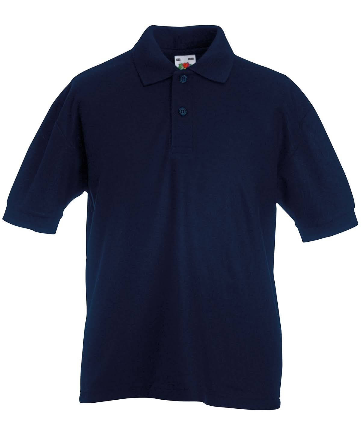 Fruit of the Loom Fruit Of The Loom Kids 6535 Piqu Polo SS417 - Deep Navy - Customisable Polos