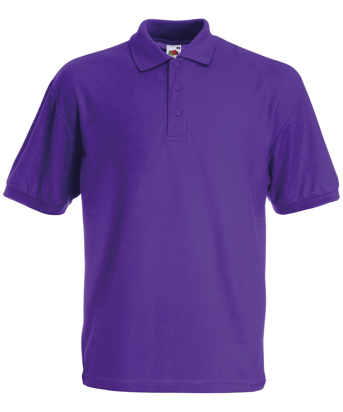 Fruit of the Loom Fruit Of The Loom Kids 6535 Piqu Polo SS417 - Purple - Customisable Polos