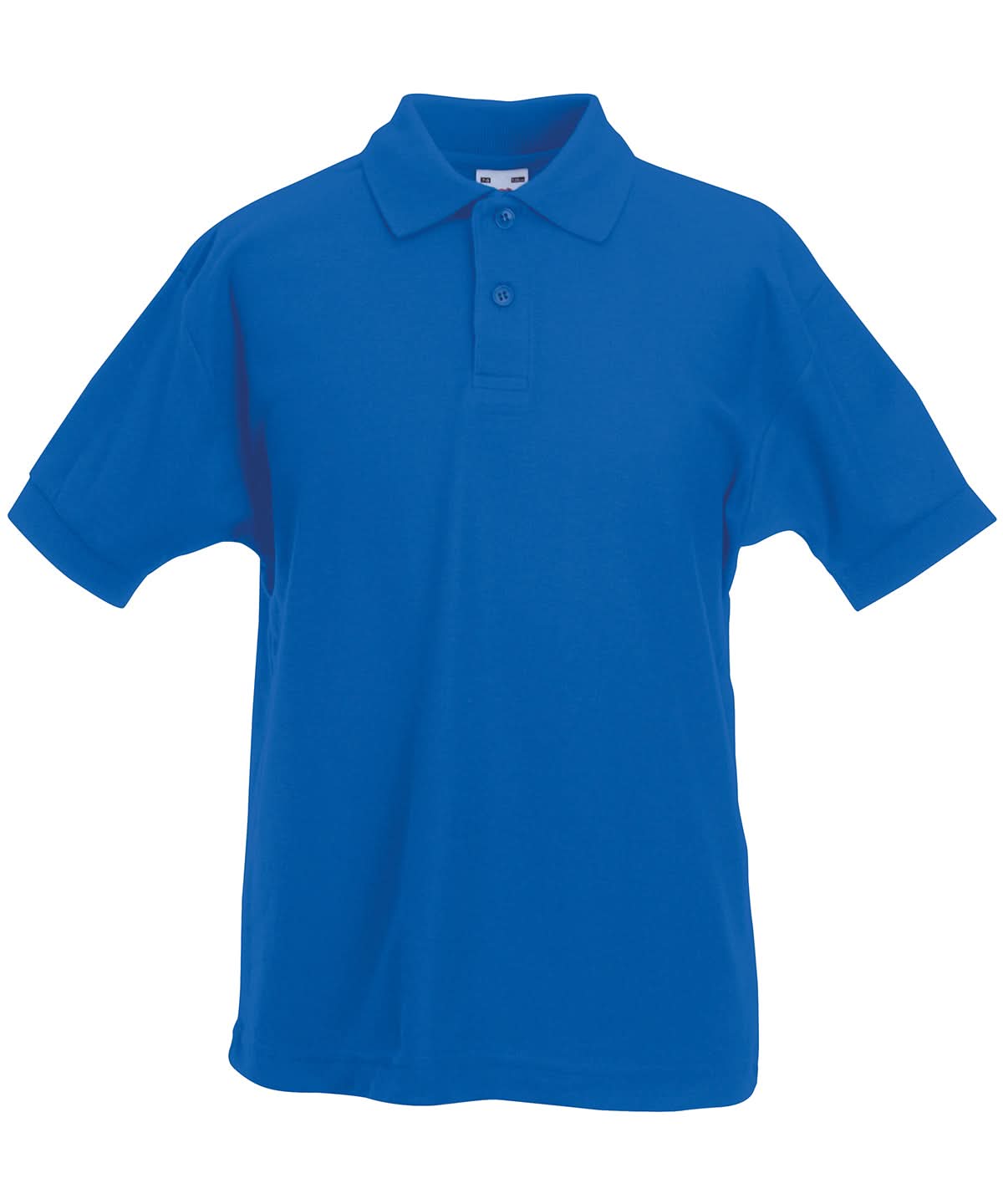 Fruit of the Loom Fruit Of The Loom Kids 6535 Piqu Polo SS417 - Royal Blue - Customisable Polos