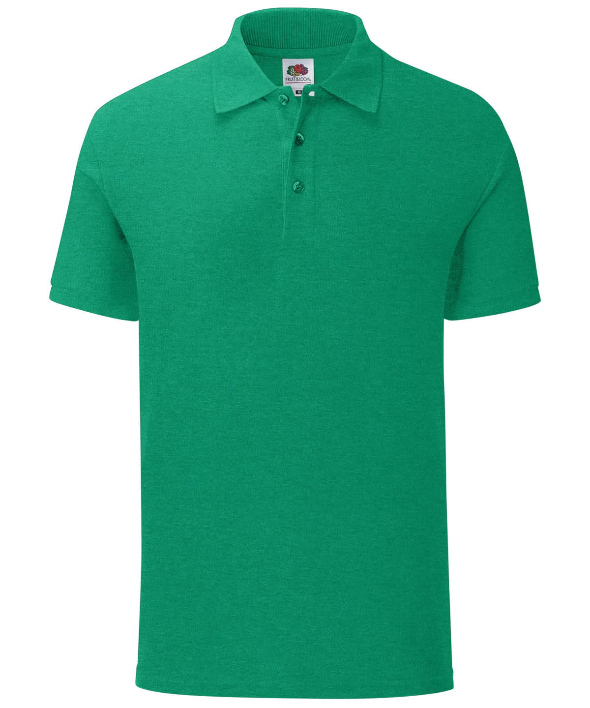 Fruit of the Loom Fruit Of The Loom Iconic Polo SS440 - Heather Green - Customisable Polos