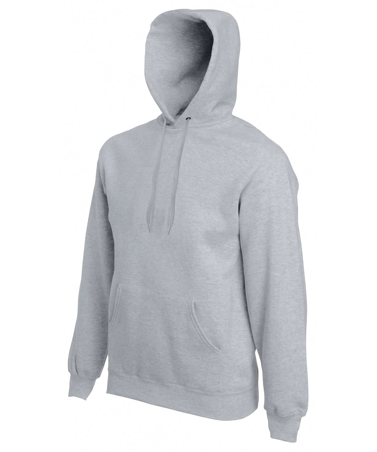 Fruit of the Loom Fruit Of The Loom Premium 7030 Hooded Sweatshirt SS824 - Heather Grey - Customisable Sweatshirts