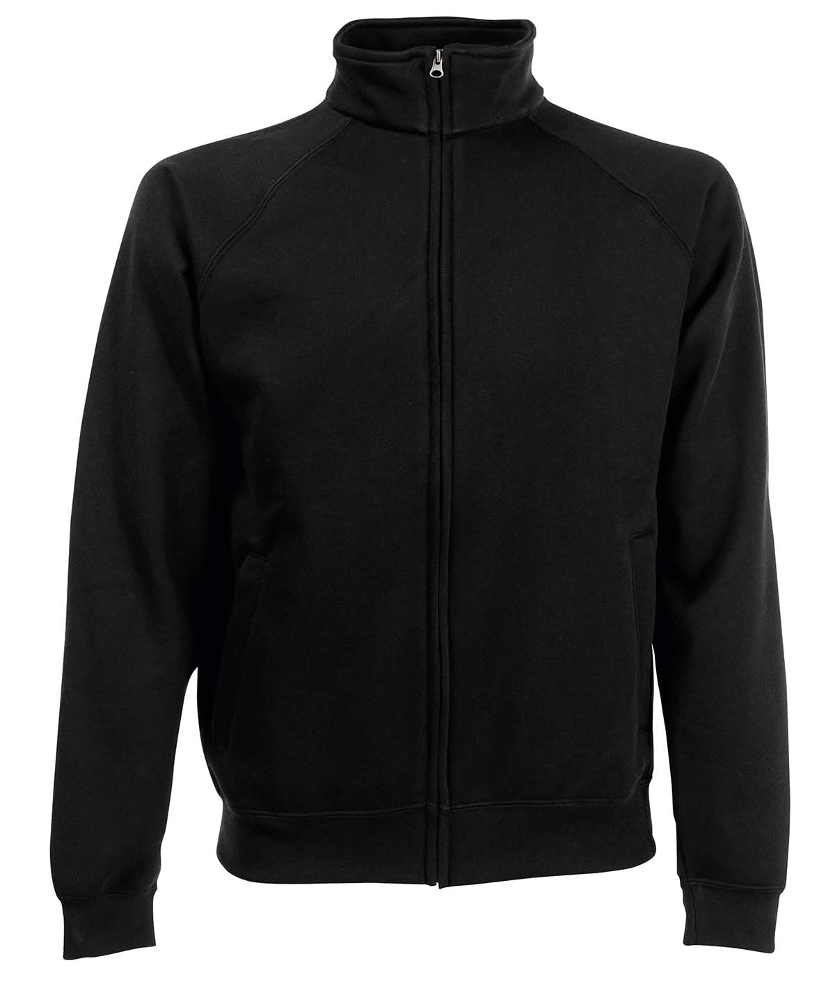 Fruit of the Loom Fruit Of The Loom Premium 7030 Sweatshirt Jacket SS826 - Black - Customisable Jackets