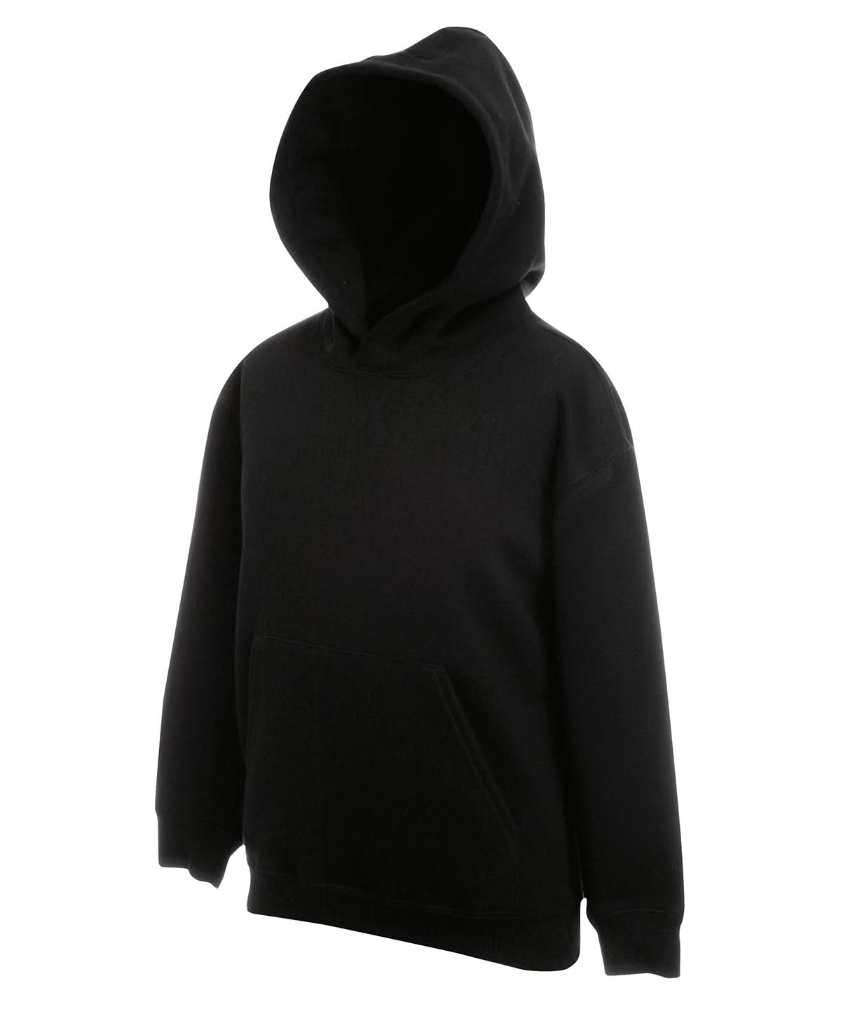 Fruit of the Loom Fruit Of The Loom Kids Premium Hooded Sweatshirt SS873 - Black - Customisable Sweatshirts